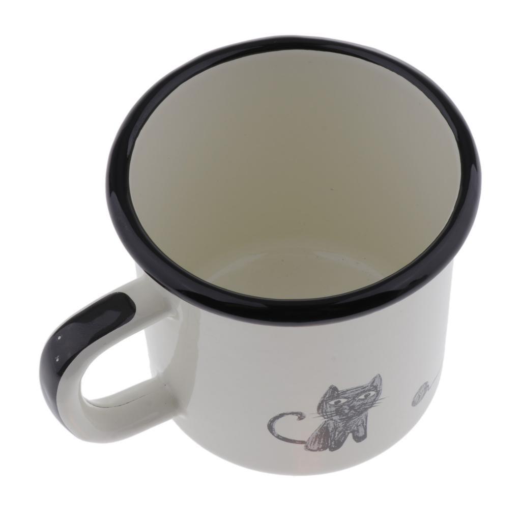 Maxbell Lovely Ceramic Coffee Mug Tea Cup Plain Color Kitchen Cup 8x2cm - Aladdin Shoppers