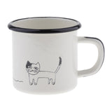 Maxbell Lovely Ceramic Coffee Mug Tea Cup Plain Color Kitchen Cup 8x2cm - Aladdin Shoppers