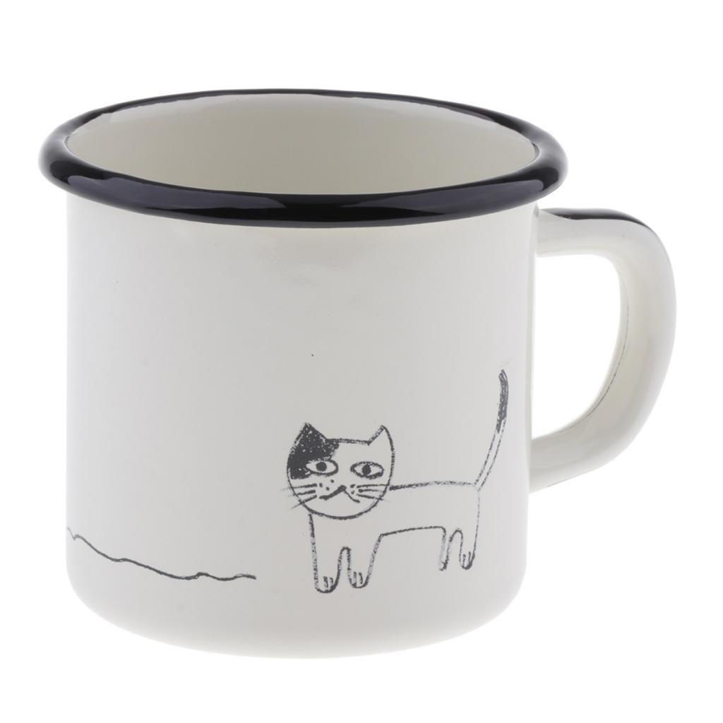 Maxbell Lovely Ceramic Coffee Mug Tea Cup Plain Color Kitchen Cup 8x2cm - Aladdin Shoppers