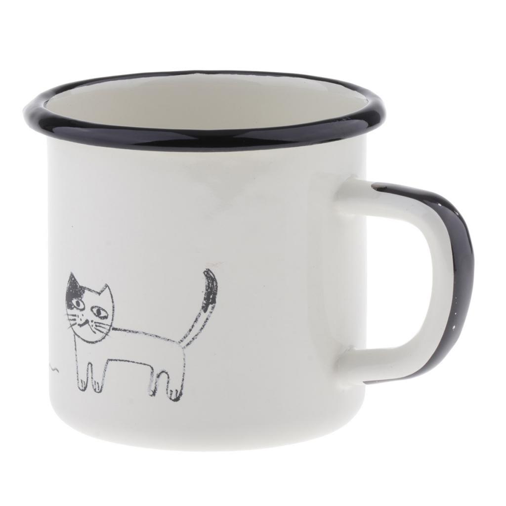 Maxbell Lovely Ceramic Coffee Mug Tea Cup Plain Color Kitchen Cup 8x2cm - Aladdin Shoppers