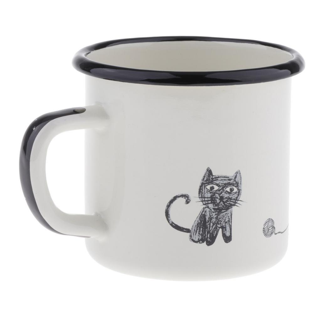 Maxbell Lovely Ceramic Coffee Mug Tea Cup Plain Color Kitchen Cup 8x2cm - Aladdin Shoppers