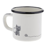 Maxbell Lovely Ceramic Coffee Mug Tea Cup Plain Color Kitchen Cup 8x2cm - Aladdin Shoppers