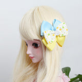 Maxbell Lovely Cloth Bowknot Hairpin for Doll Children Dress Up Accessories #17 - Aladdin Shoppers