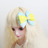 Maxbell Lovely Cloth Bowknot Hairpin for Doll Children Dress Up Accessories #3 - Aladdin Shoppers