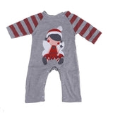 Maxbell Lovely Clothes Girl Printed Romper for 20-22'' Newborn Baby Dolls Xmas Style - Aladdin Shoppers