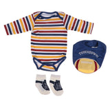 Maxbell Lovely Clothes Jumpsuits Romper and Bib Set for 20-22'' Newborn Baby Dolls - Aladdin Shoppers