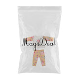 Maxbell Lovely Cotton Pajamas Nighgown for 18inch Dolls Clothes Yellow - Aladdin Shoppers