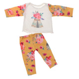 Maxbell Lovely Cotton Pajamas Nighgown for 18inch Dolls Clothes Yellow - Aladdin Shoppers