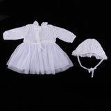 Maxbell Lovely Doll Clothes Set Lace Dress and Hat For 20-22'' Newborn Baby Dolls - Aladdin Shoppers