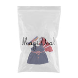 Maxbell Lovely Doll Denim Skirt Coat Hairband Set for American Doll Clothes - Aladdin Shoppers