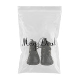 Maxbell Lovely Doll PU Shoes for Doll Shoes 18inch Doll Accs Black - Aladdin Shoppers
