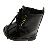 Maxbell Lovely Doll PU Shoes for Doll Shoes 18inch Doll Accs Black - Aladdin Shoppers