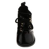 Maxbell Lovely Doll PU Shoes for Doll Shoes 18inch Doll Accs Black - Aladdin Shoppers