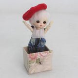 Maxbell Lovely Doll Short Bob Hair for 1/8 BJD Dolls DIY Making Accessory White - Aladdin Shoppers