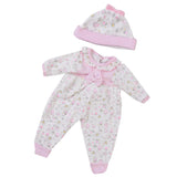 Maxbell Lovely Pink Rompers Hat Clothes Suit for 17-18inch Nebworn Baby Girl Doll - Aladdin Shoppers