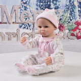 Maxbell Lovely Pink Rompers Hat Clothes Suit for 17-18inch Nebworn Baby Girl Doll - Aladdin Shoppers