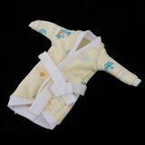 Maxbell Lovely Printed Sleepwear Nightgown for 1/6 Girl Dolls Accessory Yellow - Aladdin Shoppers