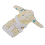 Maxbell Lovely Printed Sleepwear Nightgown for 1/6 Girl Dolls Accessory Yellow - Aladdin Shoppers