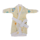 Maxbell Lovely Printed Sleepwear Nightgown for 1/6 Girl Dolls Accessory Yellow - Aladdin Shoppers