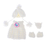 Maxbell Lovely Reborn Doll Knitted Dress Hat Set for 30cm Baby Dolls Dress Up Accs - Aladdin Shoppers