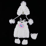 Maxbell Lovely Reborn Doll Knitted Dress Hat Set for 30cm Baby Dolls Dress Up Accs - Aladdin Shoppers