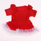 Maxbell Lovely Short Sleeve Dress Top Clothes for 18" Doll Outfit - Aladdin Shoppers