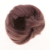 Maxbell Lovely Short Straight Hair Bob Wig for 1/4 BJD Doll DIY Making Accs Chestnut - Aladdin Shoppers