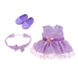 Maxbell Lovely Sleeveless Dress Hairband for 25cm Mellchan Dolls Clothes Accessories - Aladdin Shoppers