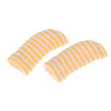 Maxbell Lovely Striped Socks Clothes for OB11 Obitsu11 Dolls Accessories Yellow - Aladdin Shoppers