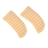 Maxbell Lovely Striped Socks Clothes for OB11 Obitsu11 Dolls Accessories Yellow - Aladdin Shoppers