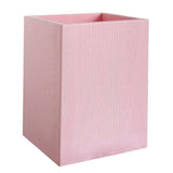 Maxbell Lovely Wooden Tabletop Storage Box Pen Container Brush Pot Pink Square - Aladdin Shoppers