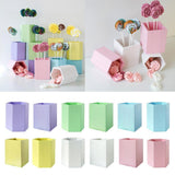 Maxbell Lovely Wooden Tabletop Storage Box Pen Container Brush Pot White Square - Aladdin Shoppers