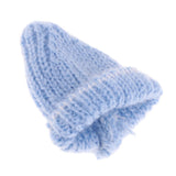 Maxbell Lovely Wool Knitted Beanie Hat Ski Cap For 12inch Doll Winter Outfits Blue - Aladdin Shoppers