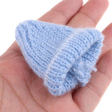 Maxbell Lovely Wool Knitted Beanie Hat Ski Cap For 12inch Doll Winter Outfits Blue - Aladdin Shoppers