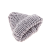 Maxbell Lovely Wool Knitted Beanie Hat Ski Cap For 12inch Doll Winter Outfits Gray - Aladdin Shoppers