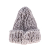 Maxbell Lovely Wool Knitted Beanie Hat Ski Cap For 12inch Doll Winter Outfits Gray - Aladdin Shoppers