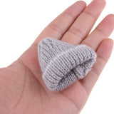 Maxbell Lovely Wool Knitted Beanie Hat Ski Cap For 12inch Doll Winter Outfits Gray - Aladdin Shoppers