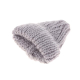 Maxbell Lovely Wool Knitted Beanie Hat Ski Cap For 12inch Doll Winter Outfits Gray - Aladdin Shoppers