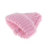 Maxbell Lovely Wool Knitted Beanie Hat Ski Cap For 12inch Doll Winter Outfits Pink - Aladdin Shoppers