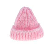 Maxbell Lovely Wool Knitted Beanie Hat Ski Cap For 12inch Doll Winter Outfits Pink - Aladdin Shoppers