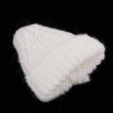 Maxbell Lovely Wool Knitted Beanie Hat Ski Cap For 12inch Doll Winter Outfits White - Aladdin Shoppers