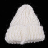 Maxbell Lovely Wool Knitted Beanie Hat Ski Cap For 12inch Doll Winter Outfits White - Aladdin Shoppers