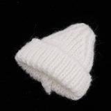 Maxbell Lovely Wool Knitted Beanie Hat Ski Cap For 12inch Doll Winter Outfits White - Aladdin Shoppers