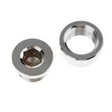 Maxbell M18X1.5 O2 Oxygen Sensor Step Style Bung Port Nut Fitting w/ Plug Universal - Aladdin Shoppers