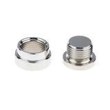 Maxbell M18X1.5 O2 Oxygen Sensor Step Style Bung Port Nut Fitting w/ Plug Universal - Aladdin Shoppers
