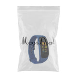 Maxbell M6 Smart Color Screen Bluetooth Bracelet Heart Rate Blood Pressure Deep Blue - Aladdin Shoppers