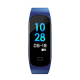 Maxbell M6 Smart Color Screen Bluetooth Bracelet Heart Rate Blood Pressure Deep Blue - Aladdin Shoppers