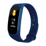 Maxbell M6 Smart Color Screen Bluetooth Bracelet Heart Rate Blood Pressure Deep Blue - Aladdin Shoppers