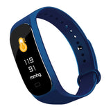 Maxbell M6 Smart Color Screen Bluetooth Bracelet Heart Rate Blood Pressure Deep Blue - Aladdin Shoppers