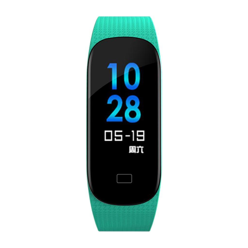 Maxbell M6 Smart Color Screen Bluetooth Bracelet Heart Rate Blood Pressure Green - Aladdin Shoppers